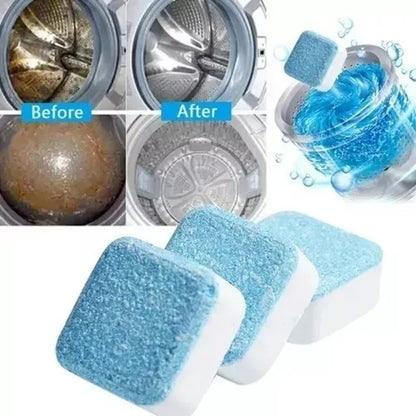 Limpia-Max Pack de 12 Pastillas Limpia Lavadora